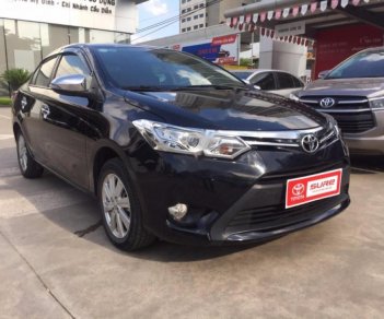 Toyota Vios 1.5G 2016 - Bán Toyota Vios 1.5G đời 2016, màu đen số tự động