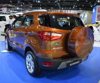 Ford EcoSport 1.5 titanium 2018 - Cần bán Ford EcoSport 1.5 Titanium sản xuất năm 2018, màu đỏ giá cạnh tranh