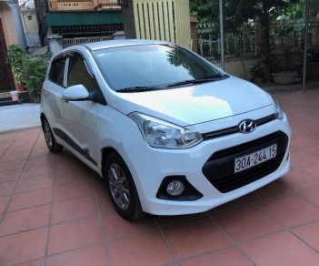 Hyundai Grand i10 Grand 1.0 AT 2014 - Cần bán gấp Hyundai Grand i10 1.0 2014, màu trắng, nhập khẩu