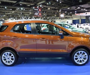 Ford EcoSport 1.5 titanium 2018 - Cần bán Ford EcoSport 1.5 Titanium sản xuất năm 2018, màu đỏ giá cạnh tranh