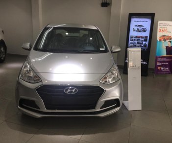 Hyundai Grand i10 2018 - Cần bán xe Hyundai Grand i10 năm sản xuất 2018, màu bạc