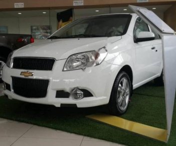 Chevrolet Aveo LT 1.4 MT 2018 - Cần bán xe Chevrolet Aveo LT 2018, màu trắng