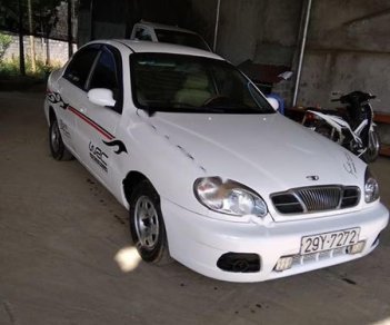 Daewoo Lanos SX 2002 - Bán Daewoo Lanos SX 2002, màu trắng