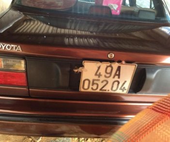 Toyota Corolla GL 1.6 MT 1993 - Bán Toyota Corolla GL 1.6 MT 1993, màu nâu, xe nhập