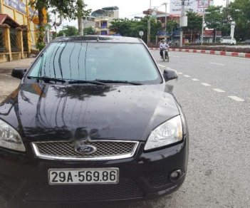 Ford Focus 1.8 MT 2008 - Bán Ford Focus 1.8, đời 2008, màu đen số sàn