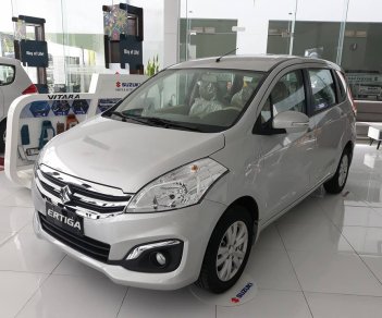 Suzuki Ertiga 2017 - Bán xe Suzuki Ertiga dòng xe đa dụng siêu lợi nhuận, màu bạc, xe nhập