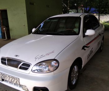 Daewoo Lanos 2002 - Bán ô tô Daewoo Lanos năm 2002, màu trắng, giá tốt