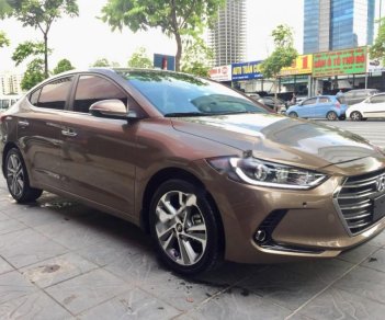 Hyundai Elantra 2.0 AT 2016 - Bán Hyundai Elantra GLS 2.0AT năm sản xuất 2016, màu nâu