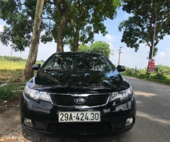 Kia Forte SX 1.6 AT 2011 - Bán xe Kia Forte 1.6 SX AT năm 2011, màu đen