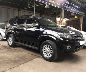 Toyota Fortuner V 2013 - Bán Fortuner V sx 2013, màu đen, hỗ trợ trả góp