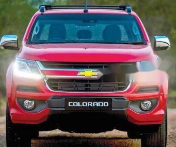 Chevrolet Colorado 2.5L 4×2 MT LT 2018 - Bán xe Chevrolet Colorado sản xuất năm 2018, màu đỏ, nhập khẩu