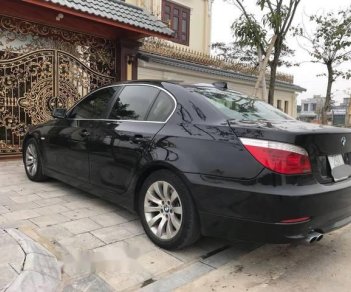 BMW 5 Series 530i 2008 - Bán xe BMW 5 Series 530i đời 2008, màu đen, nhập khẩu nguyên chiếc chính chủ 