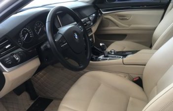 BMW 5 Series  520i 2.0 AT  2015 - Bán xe BMW 520i 2.0 AT sản xuất năm 2015, màu trắng, nhập khẩu nguyên chiếc