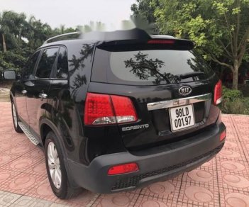 Kia Sorento   2.4MT  2013 - Cần bán gấp Kia Sorento 2.4MT sản xuất 2013, màu đen  