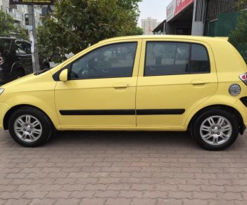 Hyundai Getz 1.1AT 2008 - Cần bán Hyundai Getz 1.1AT đời 2008, màu vàng, nhập khẩu nguyên chiếc