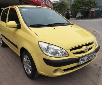 Hyundai Getz 1.1AT 2008 - Cần bán Hyundai Getz 1.1AT đời 2008, màu vàng, nhập khẩu nguyên chiếc