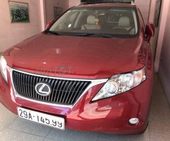 Lexus RX  350  2010 - Cần bán gấp Lexus RX 350 năm 2010, màu đỏ chính chủ