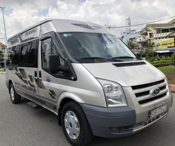 Ford Transit 2010 - Transit ĐK 2010 màu bạc 16 chỗ, xe nhà xài kĩ không chạy kinh doanh, dịch vụ