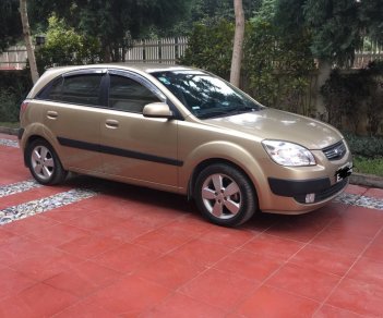 Kia Rio CVVT 1.6 2008 - Cần bán xe Kia Rio 1.6 Hatchback năm 2008, màu vàng cát, nhập khẩu nguyên chiếc