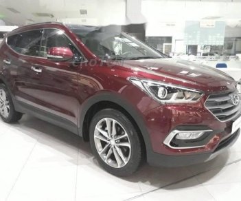 Hyundai Santa Fe 2018 - Cần bán Hyundai Santa Fe sản xuất 2018, màu đỏ