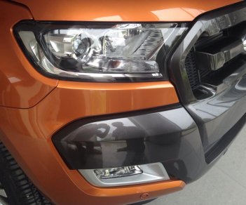 Ford Ranger Wildtrak 3.2 2018 - Ford Ranger Ford Wildtrak 3.2 mới, chính hãng, màu cam, nhập khẩu, hỗ trợ trả góp LH: 0941.921.742