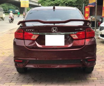 Honda City  Top 1.5 AT 2018 - Bán Honda City Top 1.5 AT sản xuất 03/2018 màu đỏ mận, biển Hà Nội