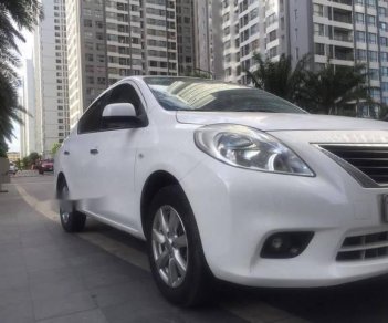 Nissan Sunny   XV 1.5 AT 6 vạn km 2015 - Cần bán gấp Nissan Sunny XV 1.5 AT 6 vạn km đời 2015, màu trắng ít sử dụng