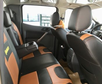 Ford Ranger XLS AT 2016 - Bán xe Ford Ranger đời 2016 màu vàng, giá tốt nhập khẩu nguyên chiếc