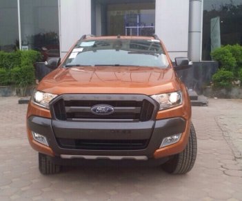 Ford Ranger Wildtrak 3.2 2018 - Ford Ranger Ford Wildtrak 3.2 mới, chính hãng, màu cam, nhập khẩu, hỗ trợ trả góp LH: 0941.921.742