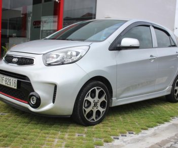 Kia Morning Si   2016 - Bán xe Kia Morning Si số sàn sản xuất năm 2016, màu bạc