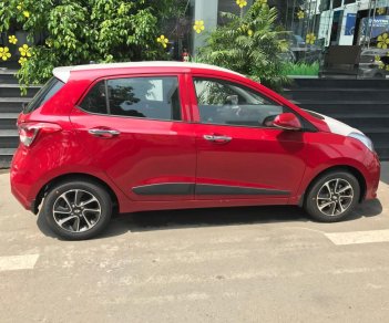 Hyundai Grand i10 I10 1.0 AT 2017 - Hyundai Grand i10 1.0 - Số tự động, màu đỏ, giá chỉ 380 triệu