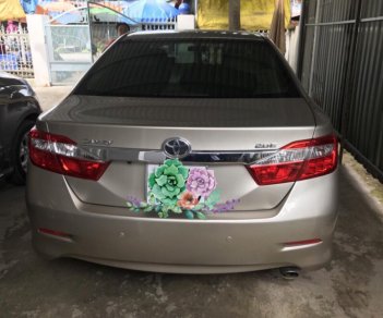 Toyota Camry  E 2.0AT 2014 - Bán xe Toyota Camry sản xuất 2014 màu vàng, 788 triệu