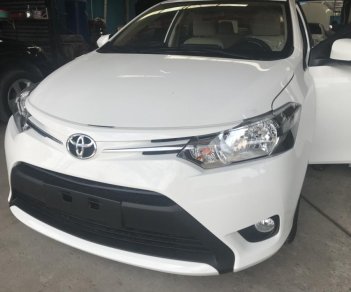 Toyota Vios E 2018 - Bán ô tô Toyota Vios E đời 2018 màu trắng, giá 468triệu nhập khẩu nguyên chiếc