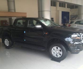 Ford Ranger XLS AT 4X2 2018 - Đại Lý xe Ford Lào Cai bán Ford Ranger XLS AT 4X2 năm 2018, màu đen, nhập khẩu, có trả góp LH: 0941.921.742