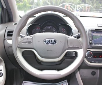 Kia Morning Si   2016 - Bán xe Kia Morning Si số sàn sản xuất năm 2016, màu bạc