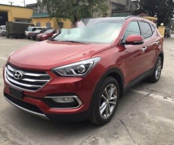 Hyundai Santa Fe 2018 - Cần bán Hyundai Santa Fe sản xuất 2018, màu đỏ