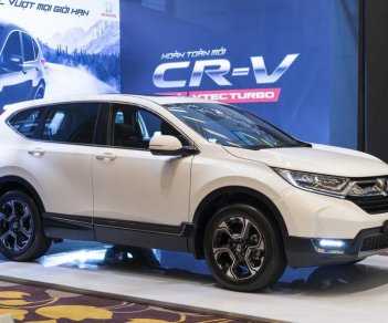 Honda CR V E 2018 - Bán ô tô Honda CR V năm sản xuất 2018, màu trắng, nhập khẩu, giá 973tr