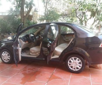 Daewoo Gentra 2007 - Cần bán lại xe Daewoo Gentra sản xuất năm 2007, màu đen chính chủ, giá 155tr