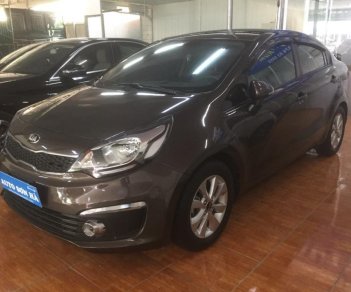 Kia Rio 1.4 AT 2015 - Bán xe Kia Rio 1.4 AT năm sản xuất 2015, màu nâu giá cạnh tranh