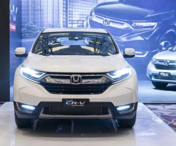 Honda CR V E 2018 - Bán ô tô Honda CR V năm sản xuất 2018, màu trắng, nhập khẩu, giá 973tr