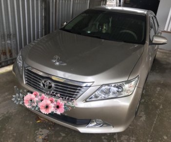 Toyota Camry  E 2.0AT 2014 - Bán xe Toyota Camry sản xuất 2014 màu vàng, 788 triệu