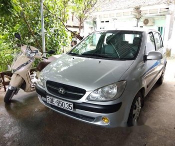 Hyundai Getz 2010 - Cần bán Hyundai Getz sản xuất năm 2010, màu bạc  