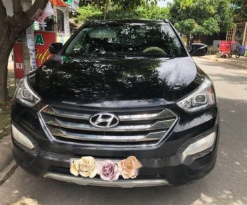 Hyundai Santa Fe 2012 - Bán Hyundai Santa Fe sản xuất năm 2012, màu đen siêu tiết kiệm