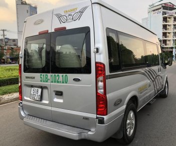 Ford Transit 2.5 MT 2014 - Bán Transit Luxury cuối 2014 loại cao cấp màu bạc, 16 chỗ. Xe nhà xài kĩ