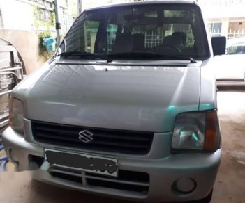 Suzuki Wagon R  + 2003 - Bán Suzuki Wagon R + sản xuất năm 2003, màu bạc 