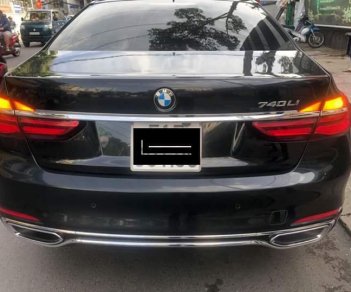 BMW 7 Series  740LI 2015 - Cần bán BMW 740LI sản xuất 2015, màu đen nhập khẩu