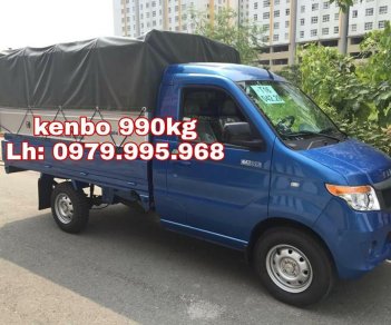 Xe tải 500kg - dưới 1 tấn 2018 - Cần bán xe Kenbo 990kg, nội thất hiện đại, thùng dài 2m6, giá rẻ