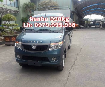 Xe tải 500kg - dưới 1 tấn 2018 - Cần bán xe Kenbo 990kg, nội thất hiện đại, thùng dài 2m6, giá rẻ