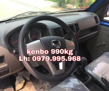 Xe tải 500kg - dưới 1 tấn 2018 - Cần bán xe Kenbo 990kg, nội thất hiện đại, thùng dài 2m6, giá rẻ