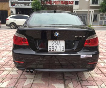 BMW 5 Series 530i 2007 - Bán xe BMW 5 Series 530i sản xuất 2007, màu đen, xe nhập